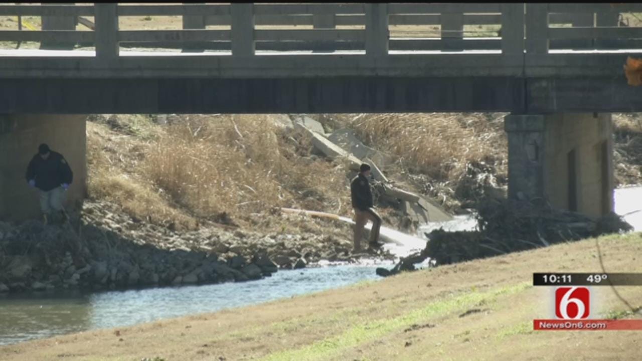 Man's Body Found In Tulsa Creek Bed