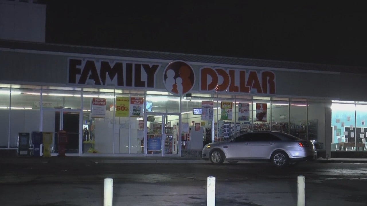WEB EXTRA: Video From Tulsa Family Store Burglary Attempt