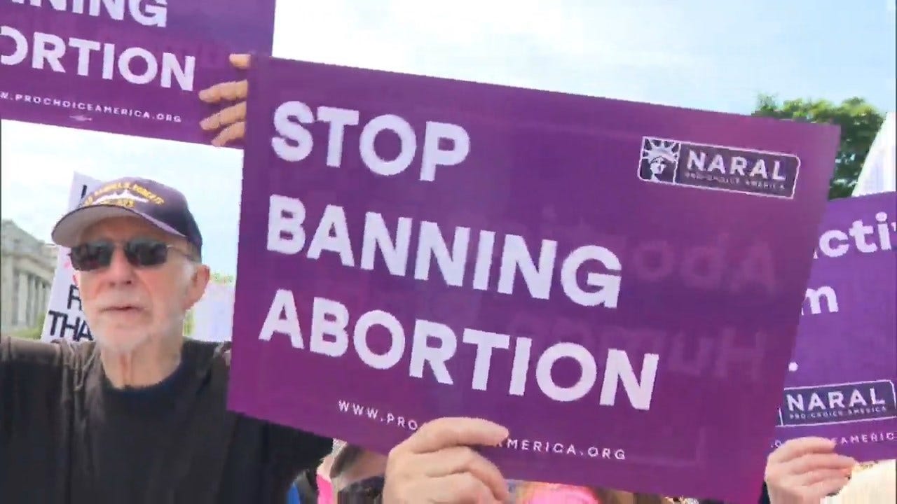 State Abortion Bans Spark Protests At Supreme Court And Nationwide