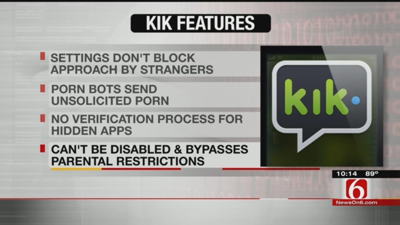 Tulsa Police Warn Parents About 'Kik' App