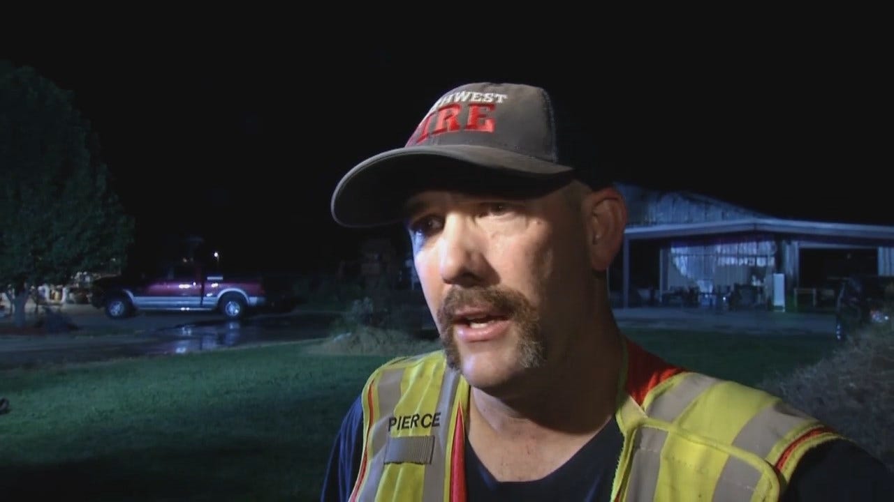 WEB EXTRA: Northwest Fire Captain Aaron Pierce Talks About Fighting The Fire
