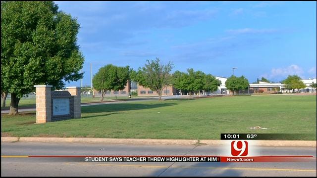 MWC Student Claims Teacher Hit Him In The Face With Highlighters