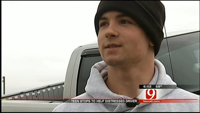 Hero Kingfisher Sophomore Pulls Driver Out Of Wrecked SUV
