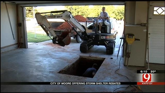 City Of Moore Offering Storm Shelter Rebates