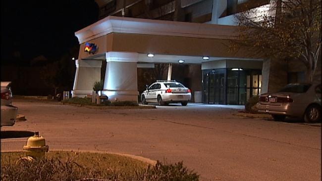 WEB EXTRA: Video From Scene Of Tulsa Motel Robbery
