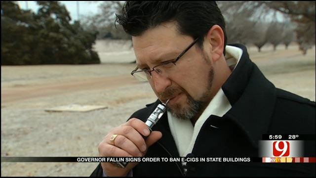 Oklahomans Respond To Gov. Fallin's E-Cig Ban On State Property