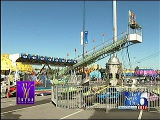 Safety Inspections Underway For Rides At Tulsa State Fair