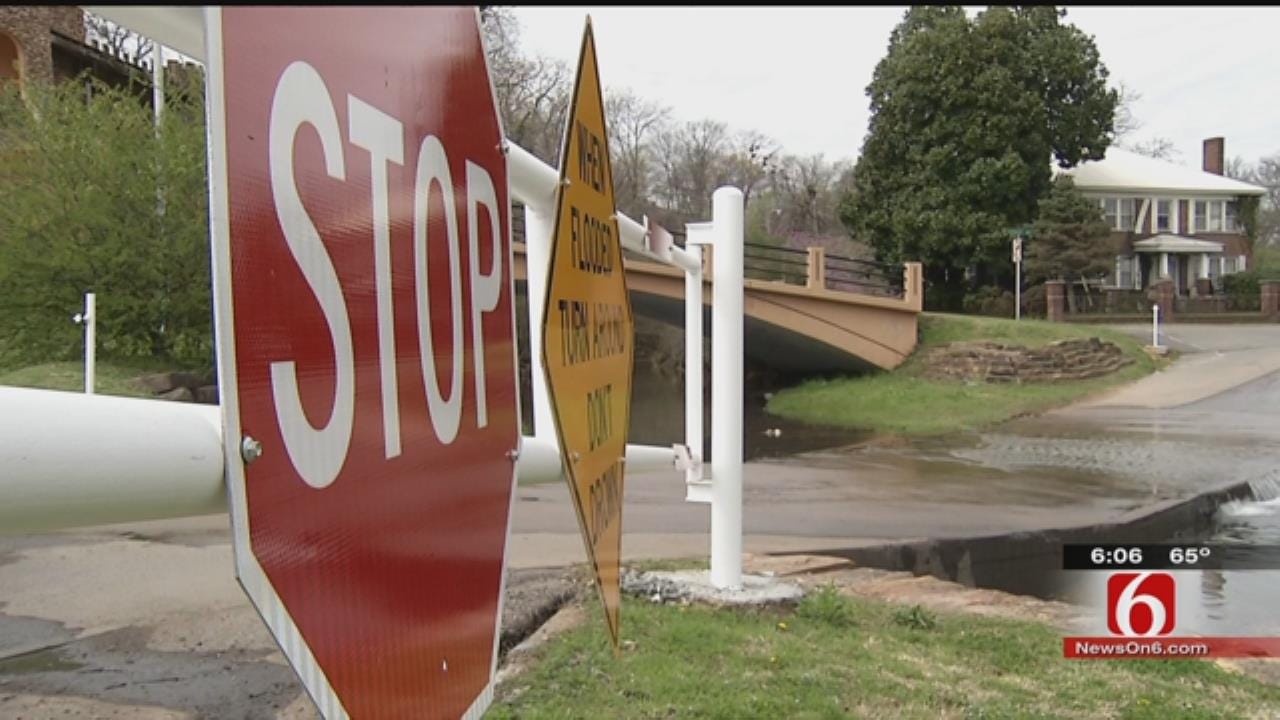 City Of Tahlequah Hopes Permanent Barriers Keep Drivers Safe During Floods