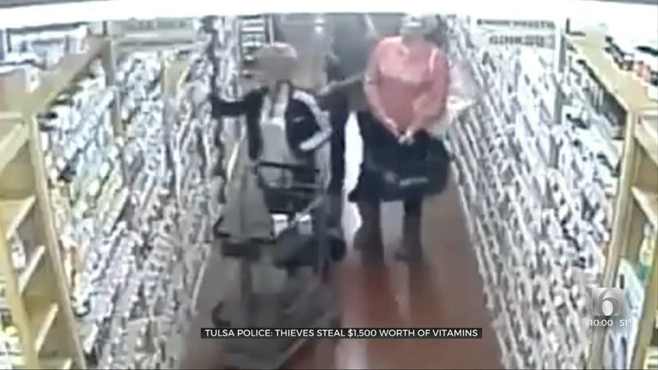 Tulsa PD: 3 Women Caught On Camera Stealing $1,500 Worth Of Vitamins