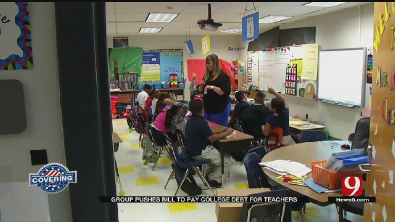 Group Pushes To Pay College Debt For Oklahoma Teachers