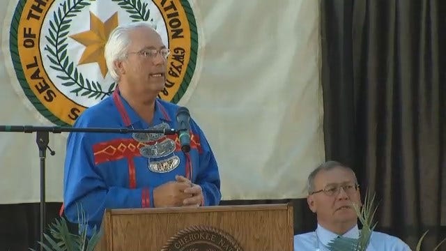 WEB EXTRA: Cherokee Principal Chief Gives State Of The Nation Address
