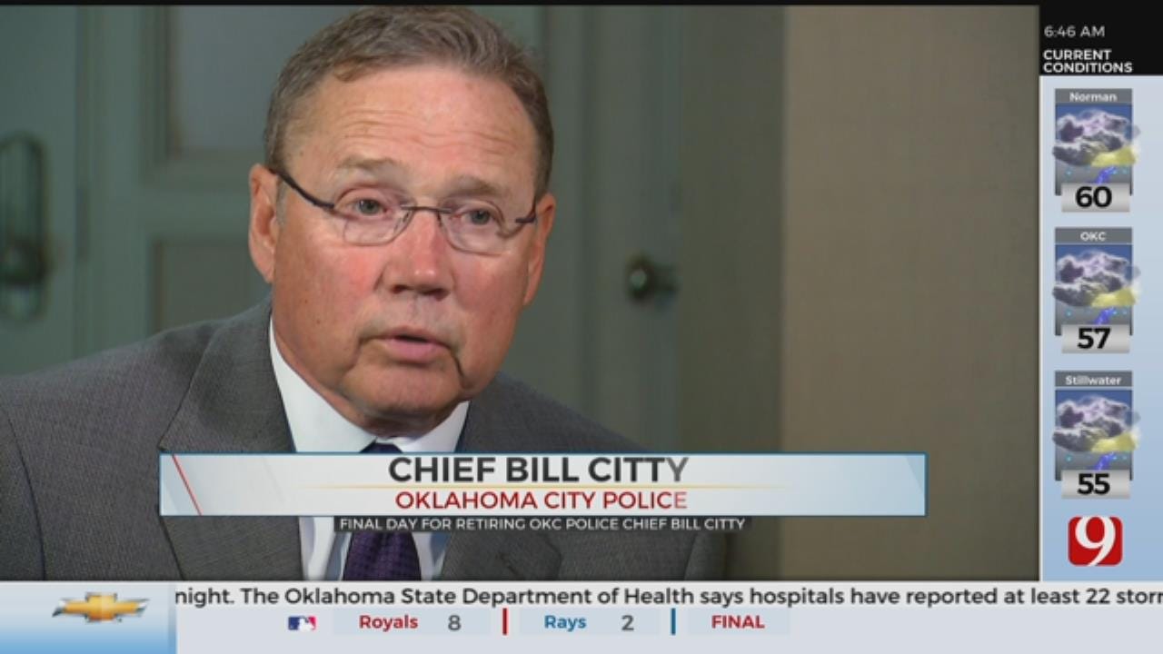 Oklahoma City Police Chief Bill Citty Officially Retires
