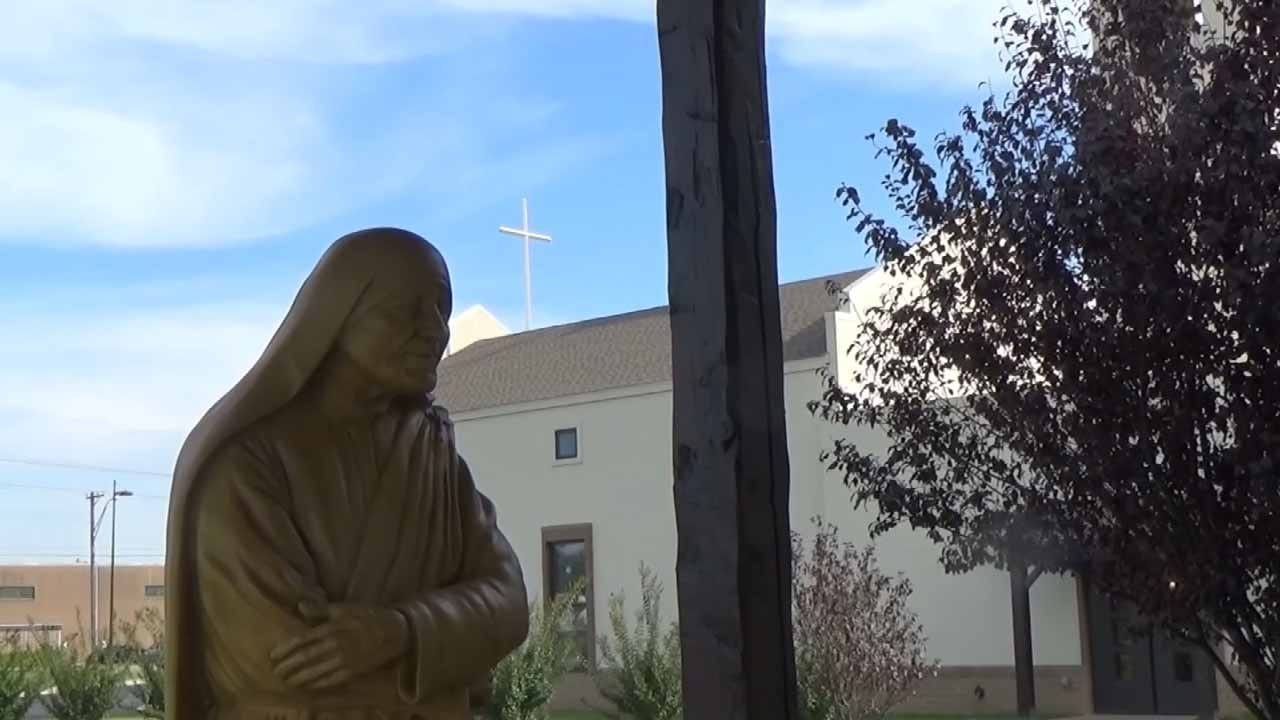 Eagle Scout Hopeful Creates Statue Remembering Saint Teresa