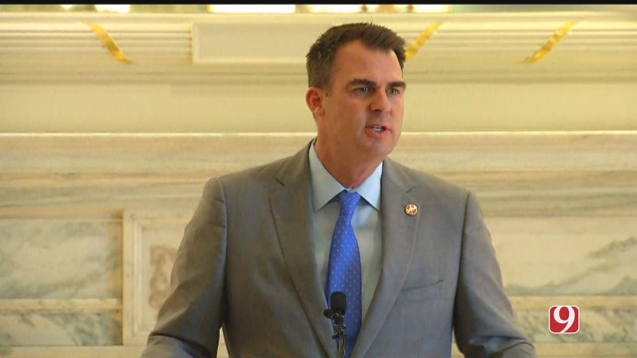 WATCH: Gov. Kevin Stitt Offers Details On Government Accountability Plan