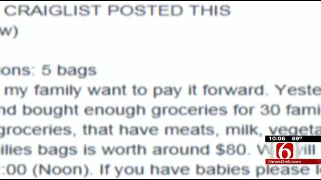 'Free Groceries' Ad Scams Several Oklahoma Families