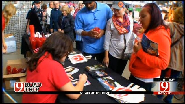 Road Trip Oklahoma: Lacie, David And The News 9 Weather Team At Affair Of The Heart