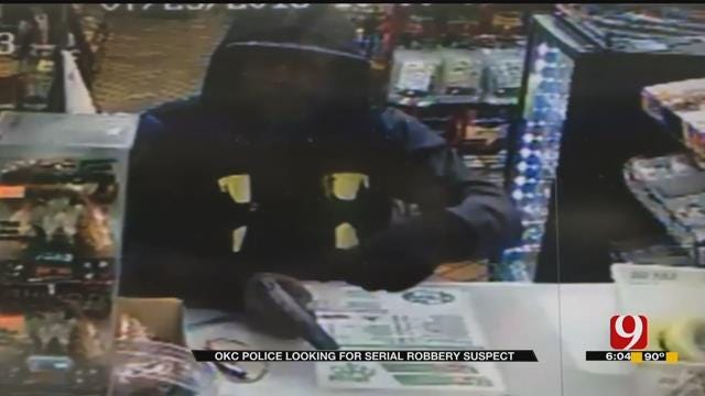 OKC Police Release Video Of Serial Armed Robber