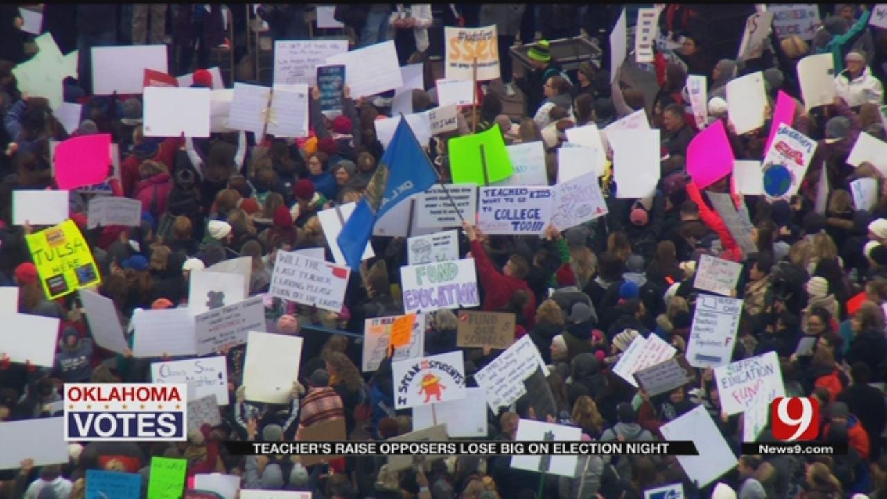 Oklahoma Teacher Pay Raise Proving To Be Important At The Polls