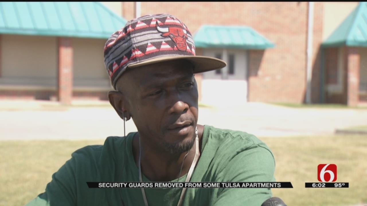 Some Residents Concerned After Security Removed From Tulsa Properties