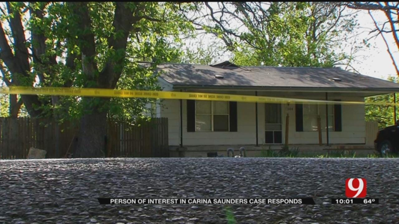 Person Of Interest In Carina Saunders Case Responds To News 9