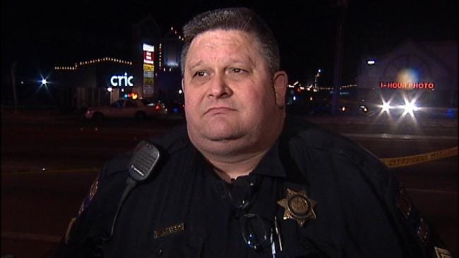 WEB EXTRA: Tulsa Police On Pedestrian Hit-And-Run Collision