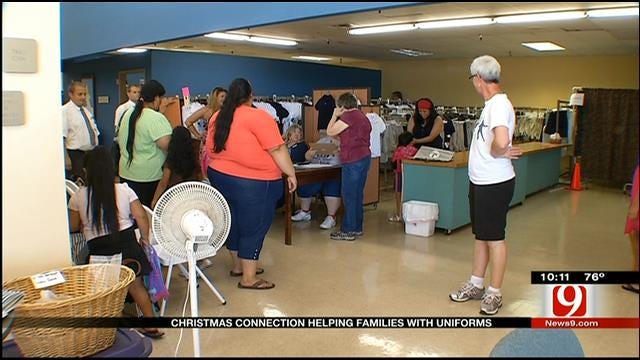Christmas Connection Helping Families With Uniforms