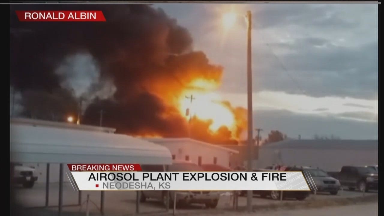 WATCH NOW: Plant Explodes In Neodesha, Kansas