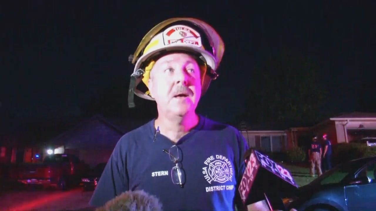 WEB EXTRA: Tulsa District Fire Chief Bob Stern Talks About The Fire