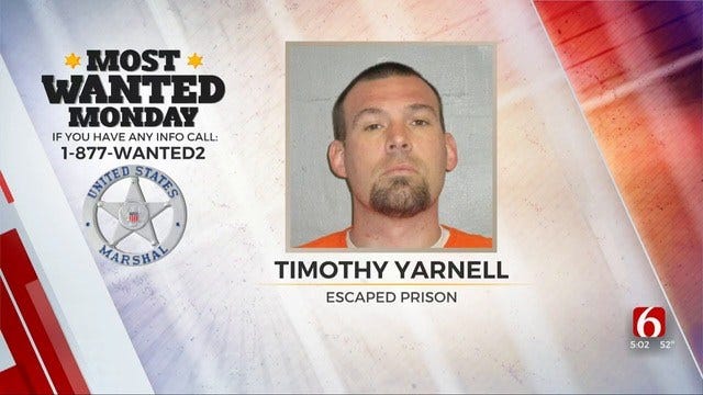 Most Wanted Suspect Tried To Strangle Girlfriend In Tulsa County, Marshals Say