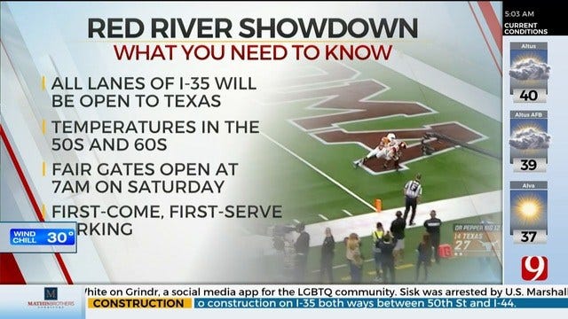 9 Things to Know Ahead of the Red River Showdown
