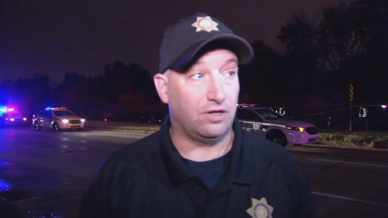WEB EXTRA: Tulsa Police Sgt. Stephen Boyes Talks About Fatal Pedestrian Crash