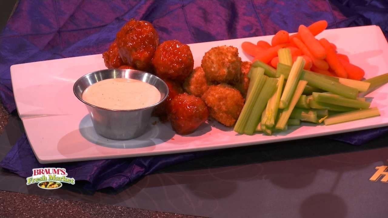 Buffalo Chicken And Cheese Bites