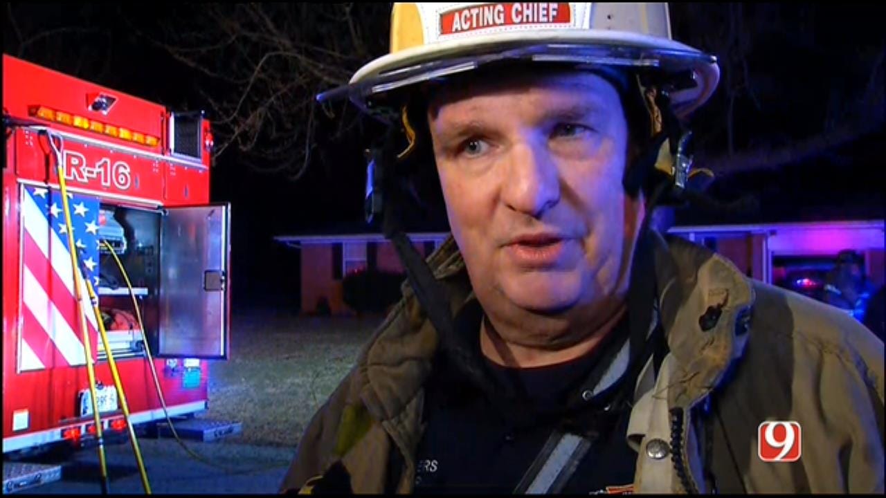 WEB EXTRA: 1 Resident, 4 Pets Treated After SW OKC House Fire