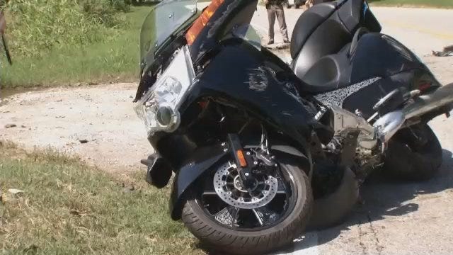 WEB EXTRA: Fatal Motorcycle Wreck Near Skiatook