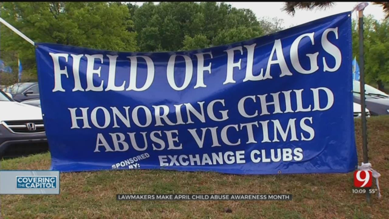 Flags Fly At Capitol Honoring Victims of Child Abuse, Neglect