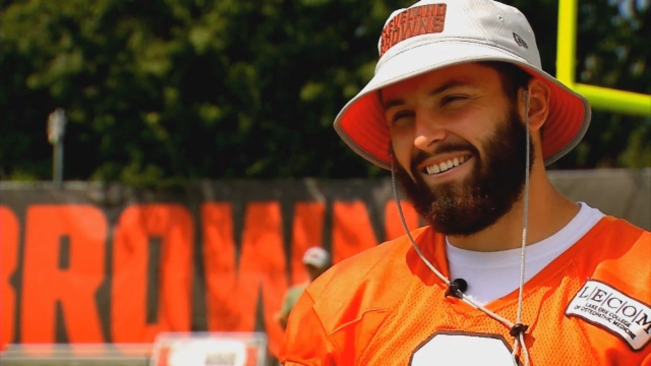 Raw Video: Extended Interview With Baker Mayfield