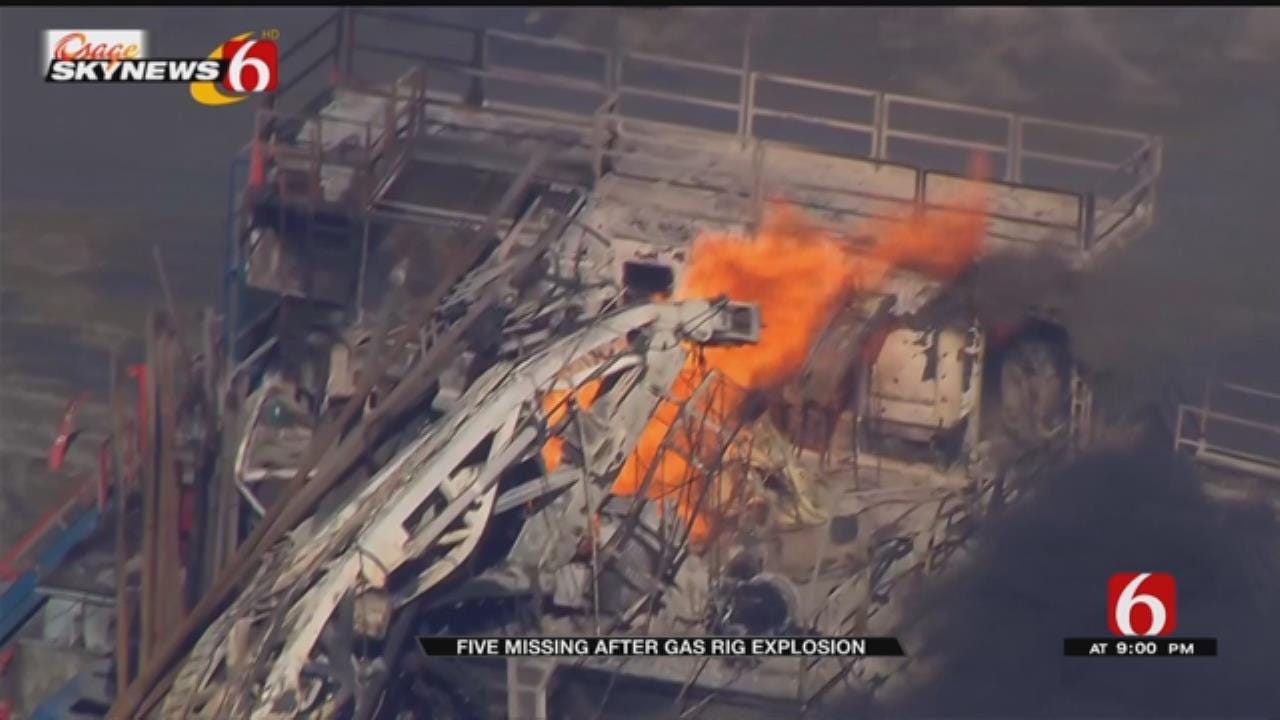 5 Missing In Pittsburg County Drilling Rig Explosion Presumed Dead