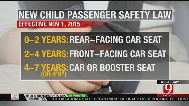 Car Seat Law To Take Effect In Oklahoma