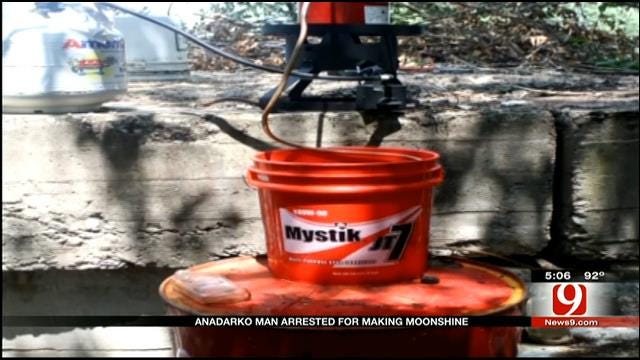 Chickasha Police Discover 'Moonshine' Still In Wooded Area