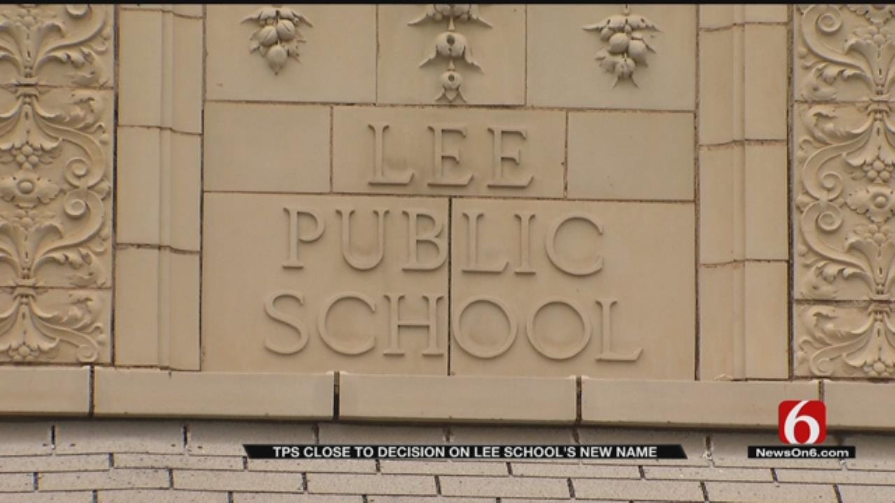 TPS To Announce New Name For Lee Elementary On Monday