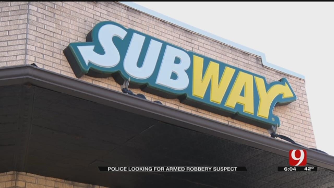 NW OKC Subway Held At Gunpoint Twice By Same Suspect