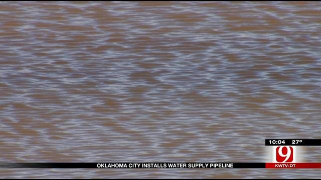 Oklahoma City Installs Water Supply Pipeline