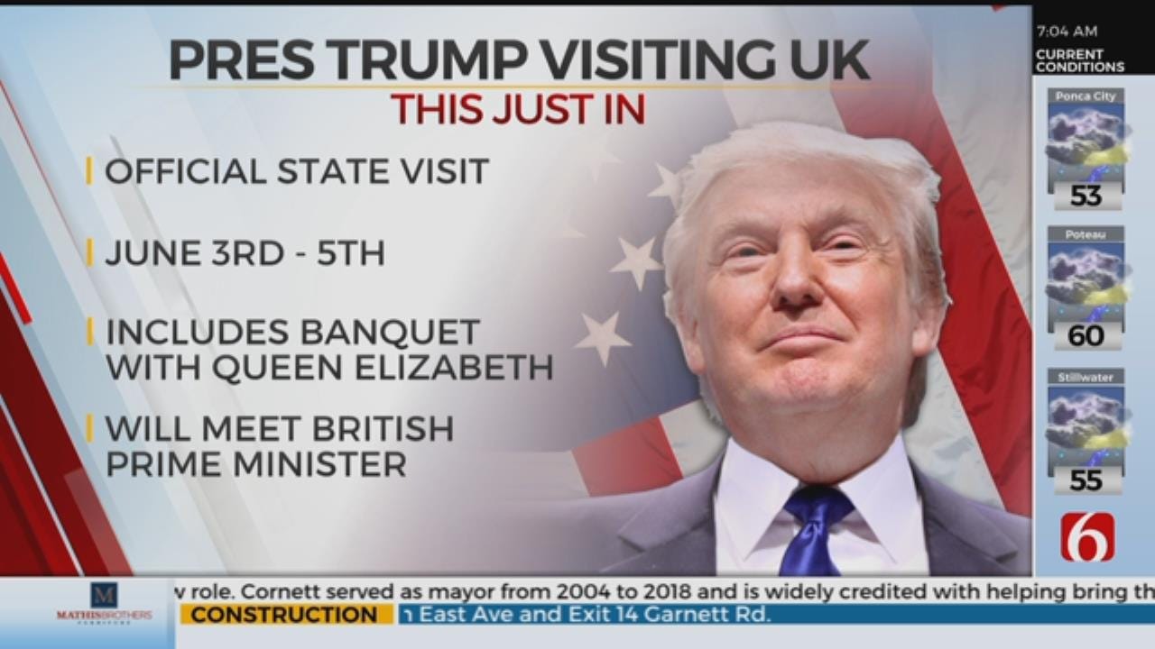 President Trump To Pay State Visit To Britain In June