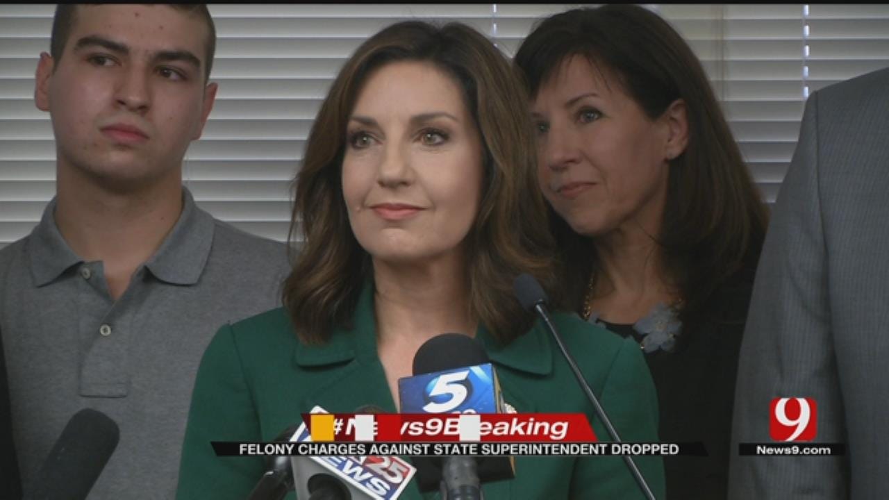 All Charges Dropped Against OK Supt. Joy Hofmeister, Others