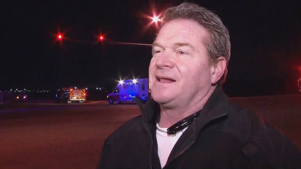 WEB EXTRA: Tulsa Fire Captain Stan May Talks About Fire At Advance Research Chemical