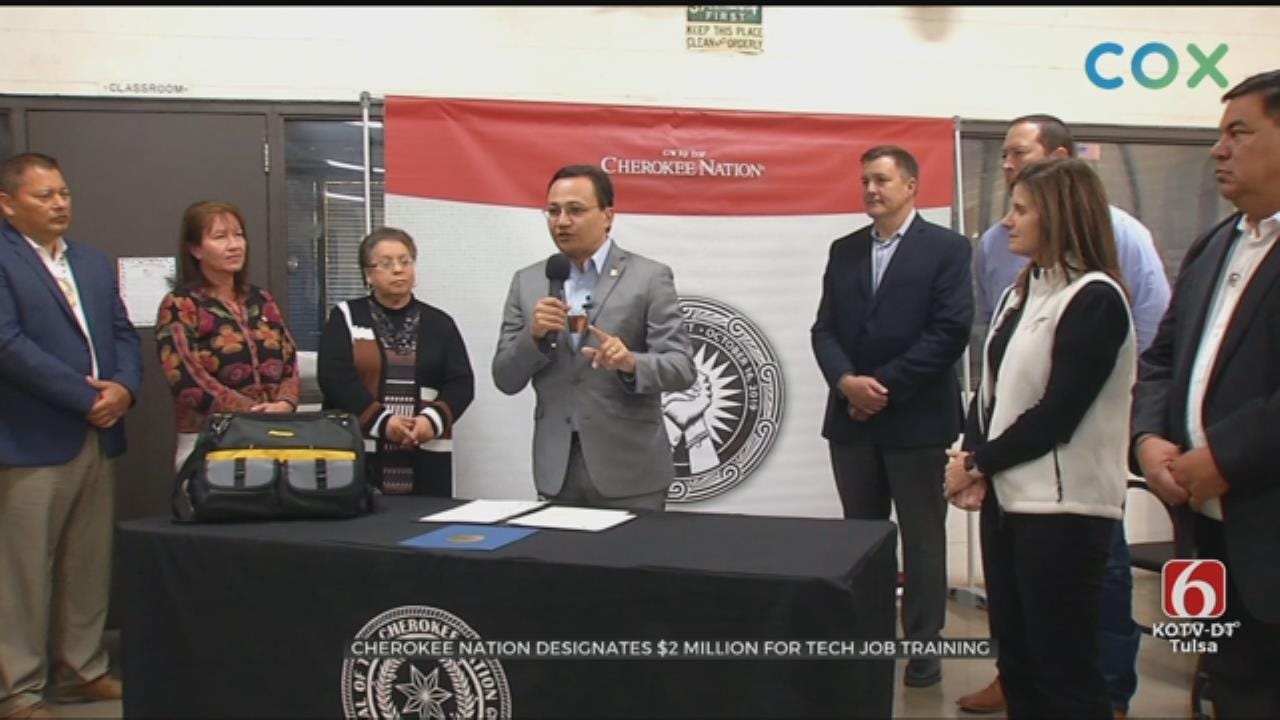 Cherokee Nation Dedicates $2 Million To Fund Tech Education In Pryor