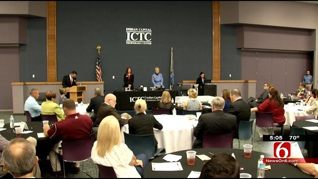 Candidates For State Superintendent Meet In Muskogee Forum