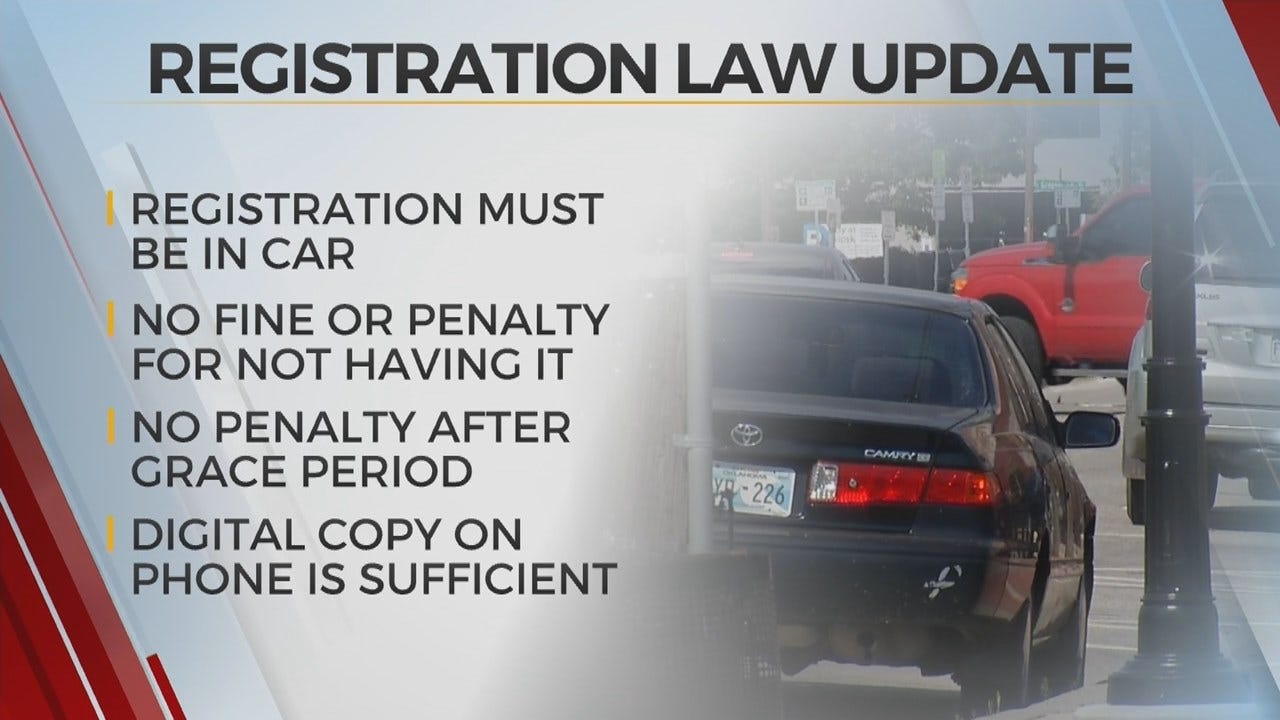 Update To Car Registration Law Allows Digital Copies, Grace Period