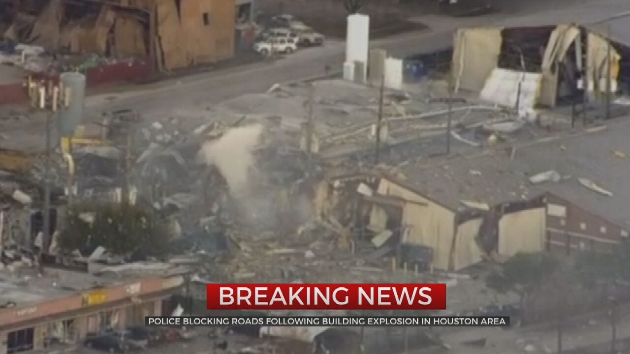 Houston Police: Reported Explosion At Manufacturing Facility