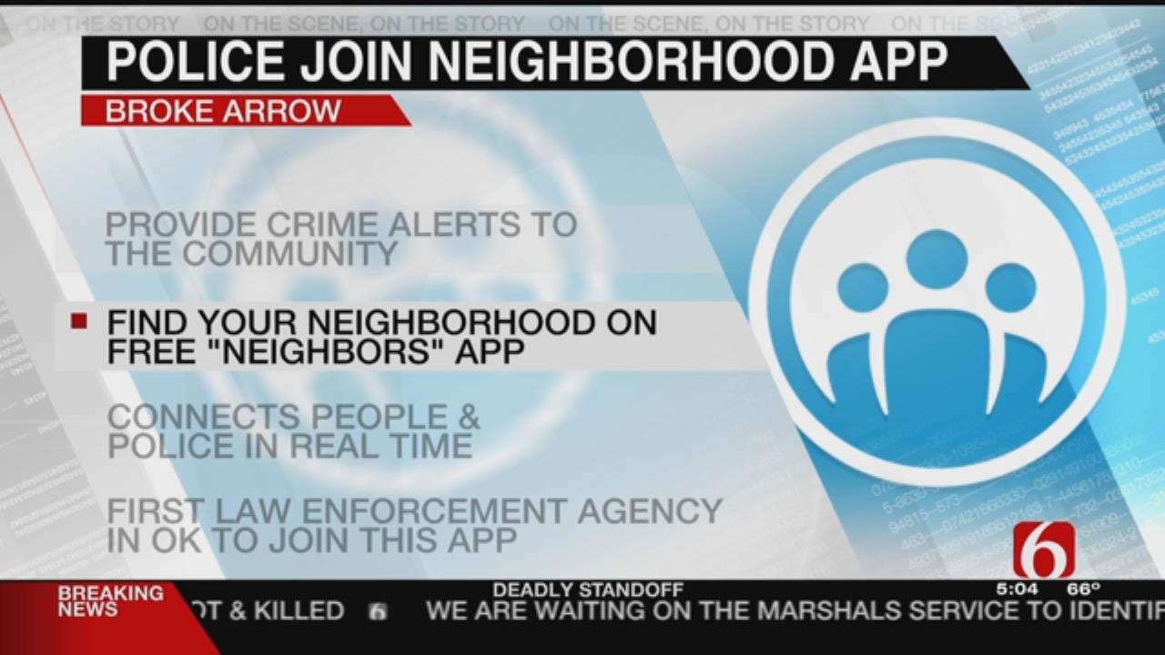 Broken Arrow Police To Give Crime Alerts On Ring 'Neighbors' App